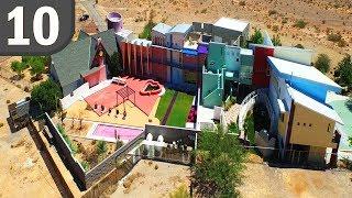 Top 10 Weird and Crazy Celebrity Houses