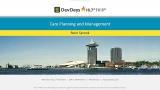 Rene Spronk - Care Planning and Management | DevDays 2019 Amsterdam