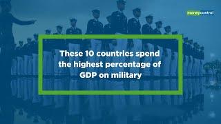 These 10 countries spend the highest percentage of GDP on military