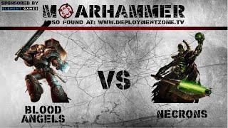 Warhammer 40k Battle Report - Blood Angels Vs Necrons