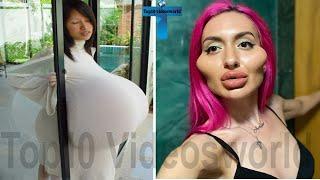 Top 10 Truly Unusual WOMEN With Unique Features You Won't Believe Exist