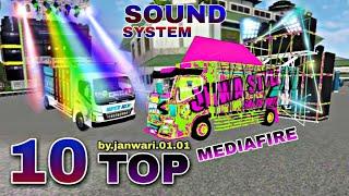 10 TOP MOD BUSSID BAWA SOUND SYSTEM MEDIAFIRE YUK PILIH-PILIH || BUSSID V3.3.3