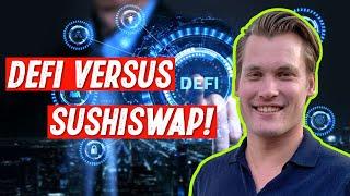 DeFi Versus SushiSwap: A case of a Student Outshining the Teacher