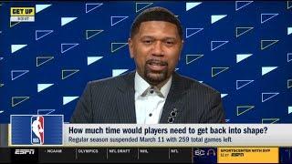 Jalen Rose "excited" Time to NBA players back into shape and Top 10 LeBron moments