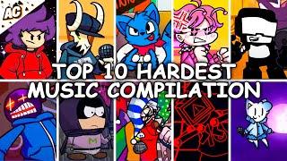 Top 10 Hardest Music Compilation #2 - Friday Night Funkin’