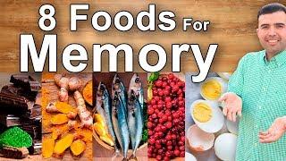 EAT TO REMEMBER   Best Food for Brain Memory - How to Improve Memory Easily with Foods and Juices