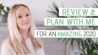 END OF YEAR REVIEW 2019 » Recap and plan with me for 2020