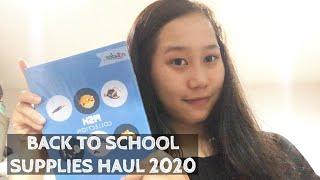 BACK TO SCHOOL SUPPLIES HAUL 2020! | INDONESIA