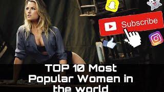 TOP 10 Most Popular Women on the Web, Per Google Search Results