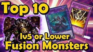 Top 10 Level 5 or Lower Fusion Monsters (Instant Fusion Targets) in YuGiOh