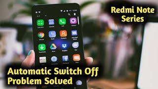 Fix Redmi Note 10 Pro Auto Switch Off Problem Solved