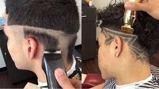 TOP 10 MOST BEAUTIFUL HAIRCUT & HAIRSTYLE FOR GUYS ! BARBER GANG