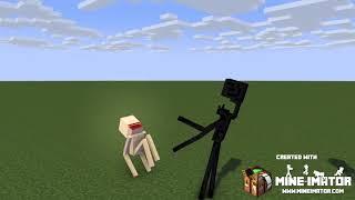 Minecraft animations battles  Anomaly 666 vs SCP 096 vs Enderman