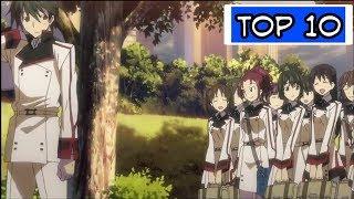 TOP 10 Anime Where Main Character Transfer To All Girls School [HD]