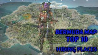 BERMUDA MAP TOP 10 HIDING PLACE IN RANG MATCH