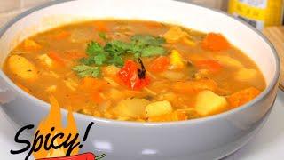 Mixed Vegetable  Soup Top Recipe |Meat Free Soup || Healthy veg ! The Best In The World #MeatFree ❤