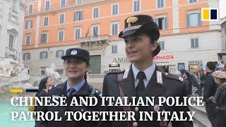 China sends police officers to Italy to carry out joint patrols