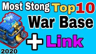 TH12 Super Stong Top 10 War Base With Link 2020 | TH12 Anti 2 Star War Base | TH12 Top War Base 2020