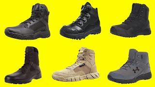 Top 10 Best Tactical Boots For Military, Work & Survival 2021