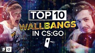 Dumb Luck or Pure Genius? The Top 10 Wallbangs in CS:GO