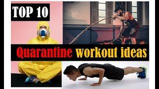 Top 10 workouts in lock down |No gym No problem | Quarantine Training