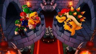 Mario Party The Top 100 MiniGames - Yoshi Vs Mario Vs Luigi Vs Wario (Master CPU)