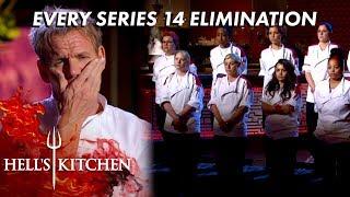 Every Series 14 Elimination on Hell's Kitchen