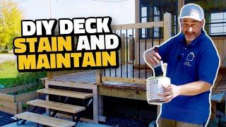 How to Clean And Seal Your Deck