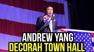 LIVE: Andrew Yang Town Hall in Decorah, Iowa