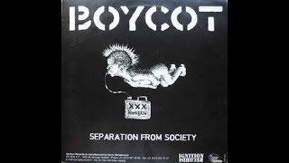 Boycot / Distress - Separation From Society Split 10" LP 1997 (Full Album)