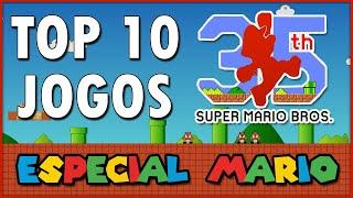 Top 10 Jogos do Super Mario || Especial de 35 anos de Super Mario Bros.