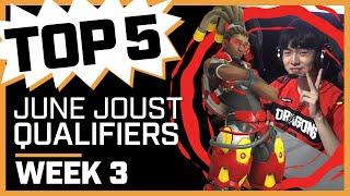 10 BOOPS?! "Give LeeJaeGon MVP! End the Series, It's OVER!" | Top 5 Plays — June Joust Qualifiers