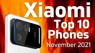 ✨Top 10 Xiaomi Smartphones✨at the end of 2021✨