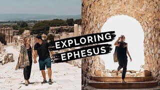 Exploring EPHESUS ruins, a top place to visit in Turkey || Travel vlog after pandemic