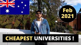 5 CHEAPEST Universities in Australia | February Intake 2021