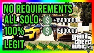 GTA 5 - TOP 3 *SOLO MONEY* GLITCHES *NO REQUIREMENTS!!* 100% WORKING YOU WILL BE RICH *ALL CONSOLES*