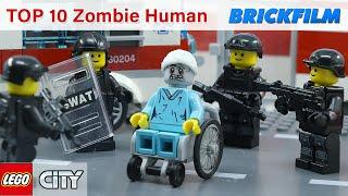 Top 10 LEGO  Zombie Human Apocalypse (Lego Zombie Compilation)