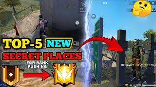 Top-5  Hidden & Secret Place in Free Fire For Rank Pushing