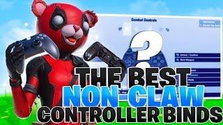 The BEST Controller Binds For Non-Claw Players! (Fortnite PS4 + Xbox Binds)