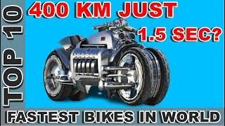 TOP 10 Fastest Bikes | In The World | 2020