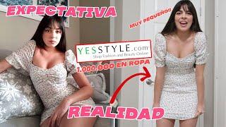 Gasté UN MILLÓN DE PESOS en ropa COREANA - Yesstyle HAUL