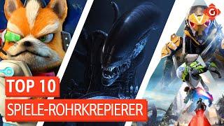 Top 10 - Spiele-Rohrkrepierer | TOP 10