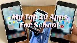 My Top 10 Apps For School 