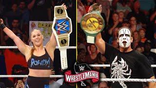 10 Huge WWE Returns Rumored for WrestleMania 36 - Ronda Rousey & Sting Return