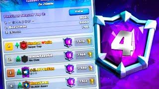 TOP 5 END OF SEASON - CLASH ROYALE