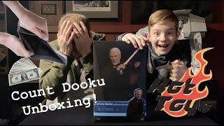 Star Wars Hot Toys Count Dooku | Unboxing our second Hot Toys figure!!