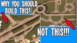 Why this Terrible Junctions causes Traffic HAVOC in Cities Skylines!