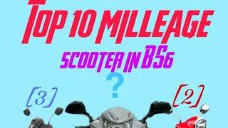 Top 10 milleage scooter in BS6 | price milleage and top speed | #HONDA#HERO#SUZUKI#YAMAHA.