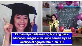 ALS na TOP 1 sa 2019 Licensure Examination for Teachers | Kezia Keren Ambag