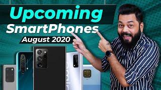 Top 10+ Best Upcoming Mobile Phone Launches ⚡⚡⚡August 2020